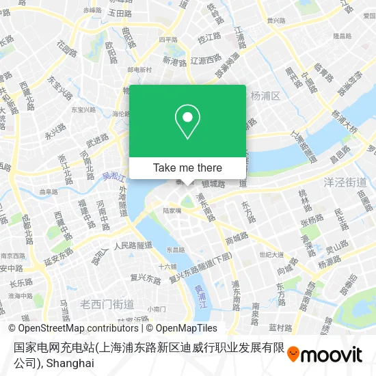 国家电网充电站(上海浦东路新区迪威行职业发展有限公司) map