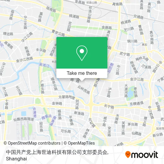 中国共产党上海世迪科技有限公司支部委员会 map