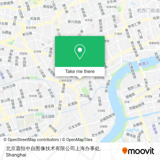 北京嘉恒中自图像技术有限公司上海办事处 map