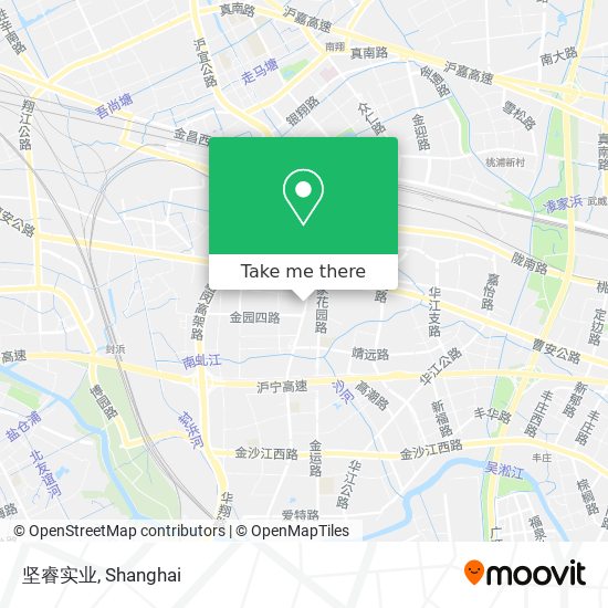 坚睿实业 map