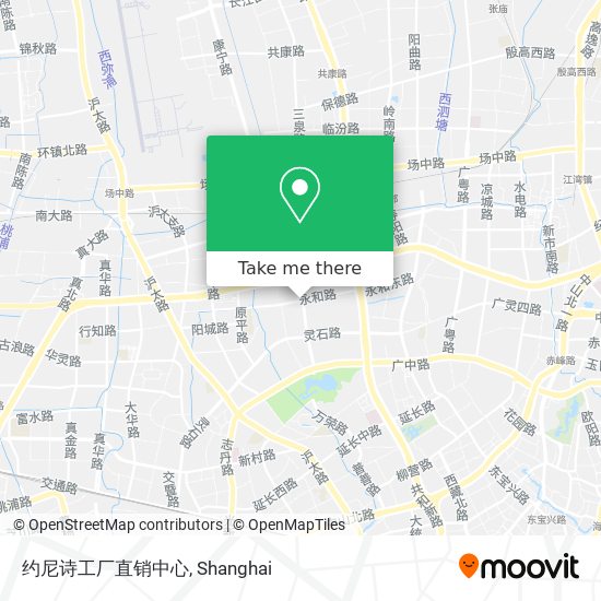 约尼诗工厂直销中心 map