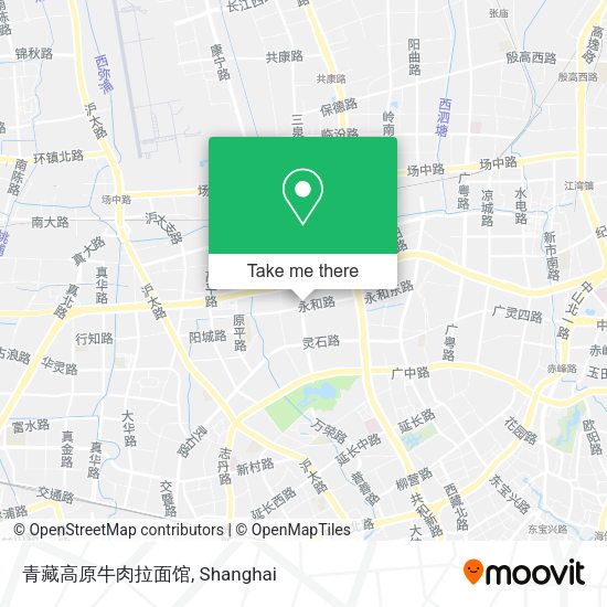 青藏高原牛肉拉面馆 map