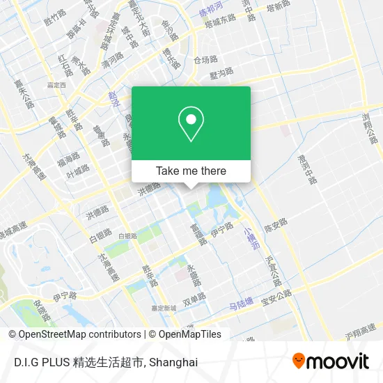 D.I.G PLUS 精选生活超市 map