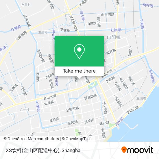 XS饮料(金山区配送中心) map