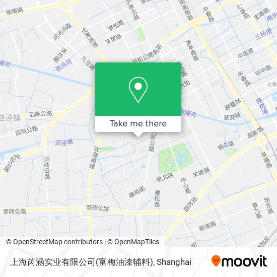 上海芮涵实业有限公司(富梅油漆辅料) map