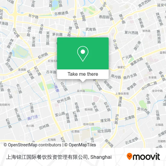 上海锦江国际餐饮投资管理有限公司 map