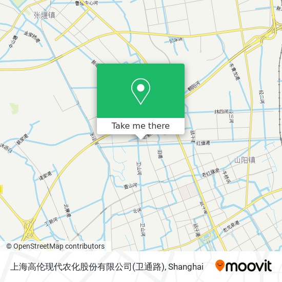上海高伦现代农化股份有限公司(卫通路) map
