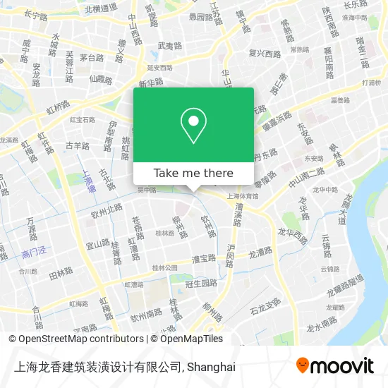 上海龙香建筑装潢设计有限公司 map