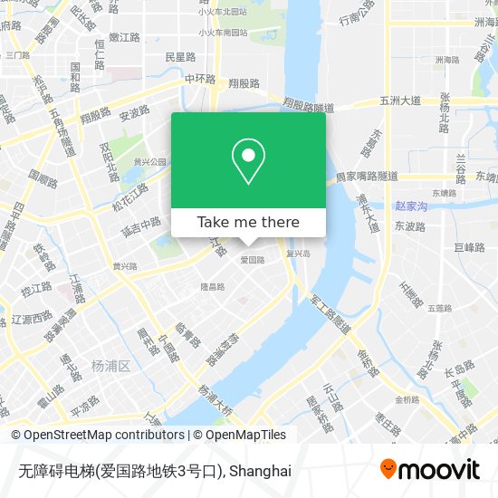 无障碍电梯(爱国路地铁3号口) map