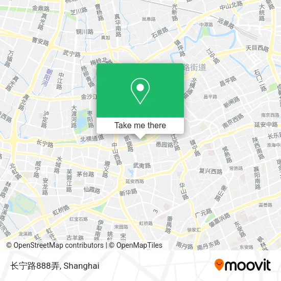 长宁路888弄 map