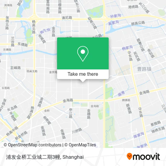 浦发金桥工业城二期3幢 map