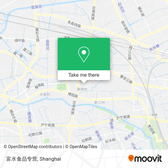 富水食品专营 map