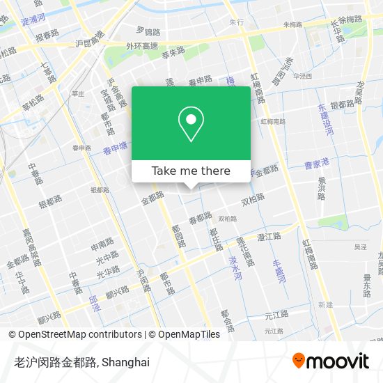 老沪闵路金都路 map