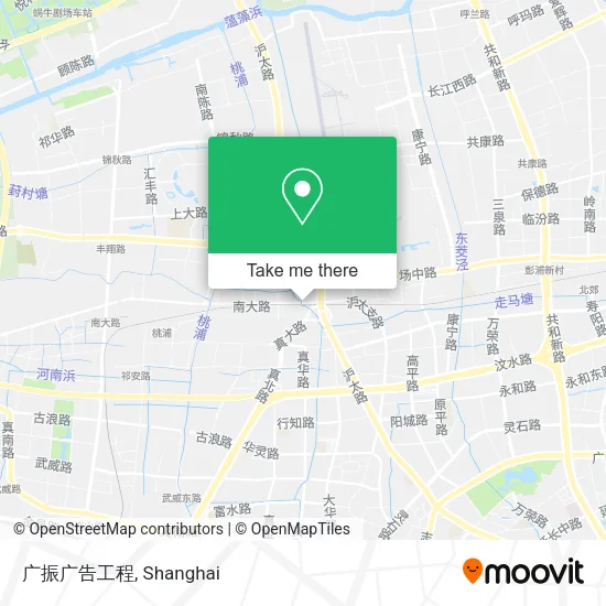 广振广告工程 map