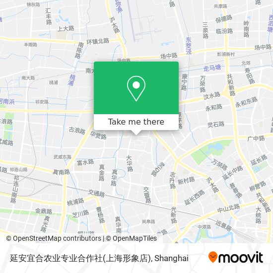 延安宜合农业专业合作社(上海形象店) map