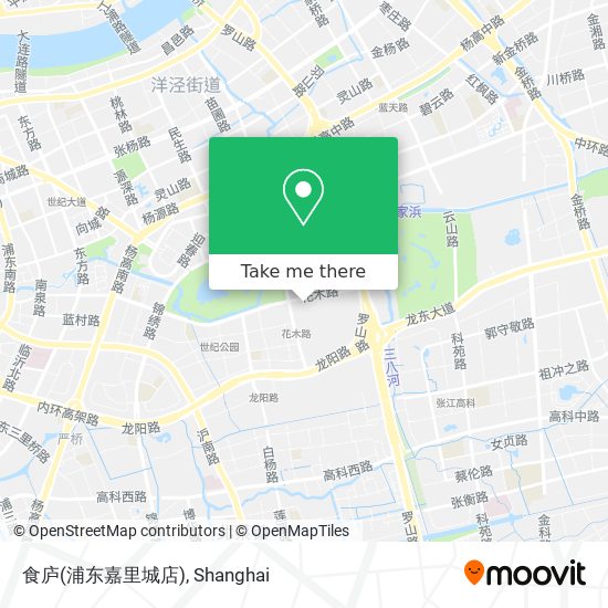 食庐(浦东嘉里城店) map