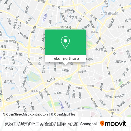 藏物工坊琥珀DIY工坊(金虹桥国际中心店) map