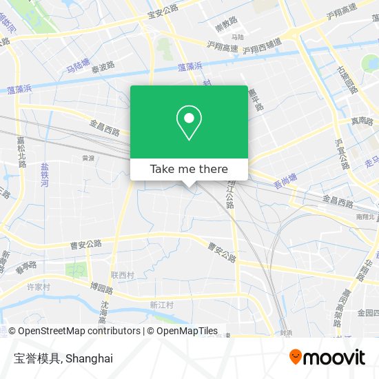 宝誉模具 map