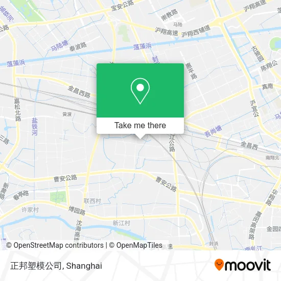 正邦塑模公司 map