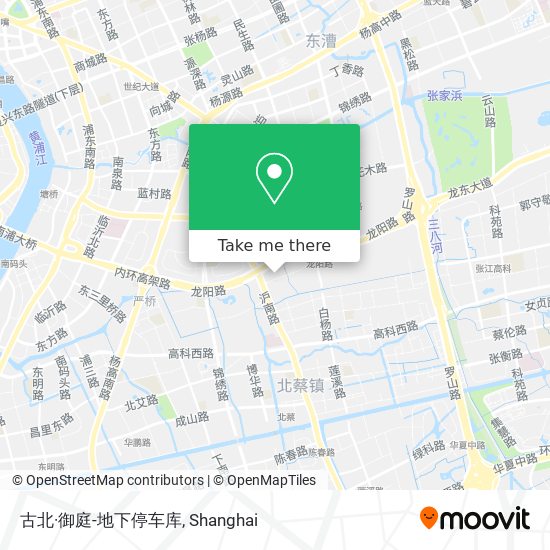 古北·御庭-地下停车库 map