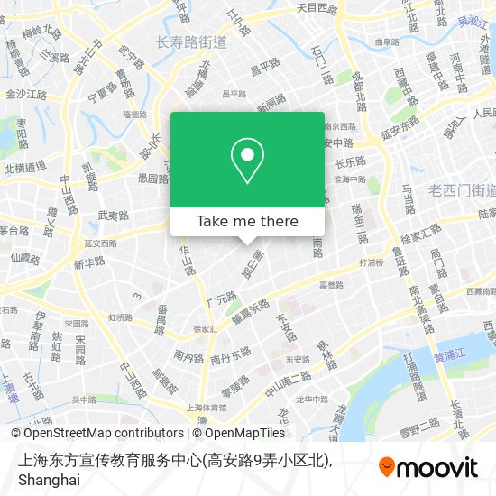 上海东方宣传教育服务中心(高安路9弄小区北) map