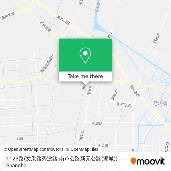 1123路(文采路秀波路-南芦公路新元公路(泥城)) map