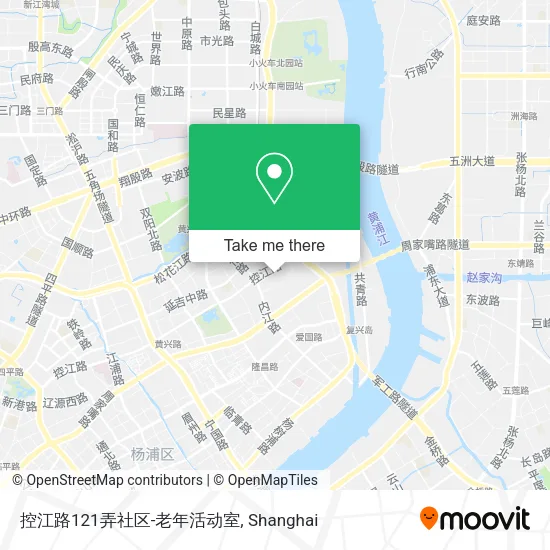 控江路121弄社区-老年活动室 map