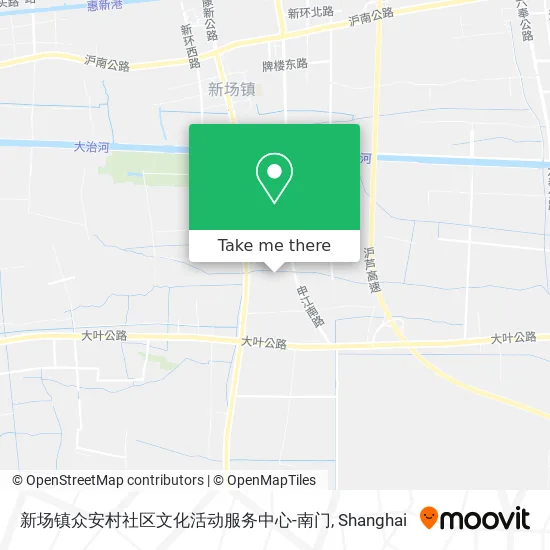 新场镇众安村社区文化活动服务中心-南门 map