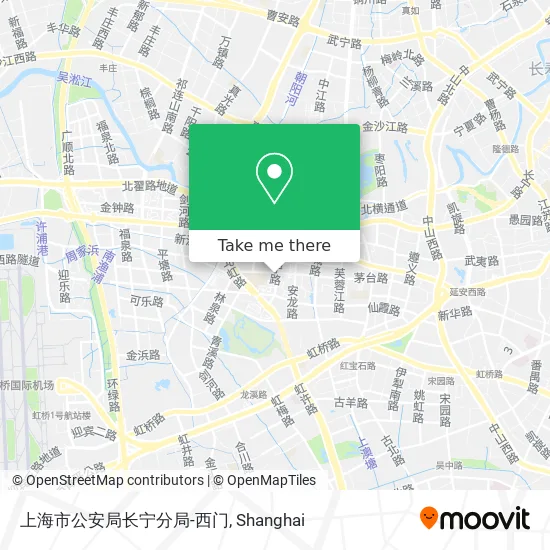 上海市公安局长宁分局-西门 map