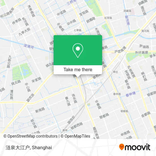 涟泉大江户 map