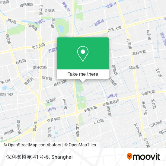 保利御樽苑-41号楼 map
