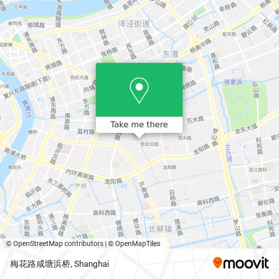 梅花路咸塘浜桥 map