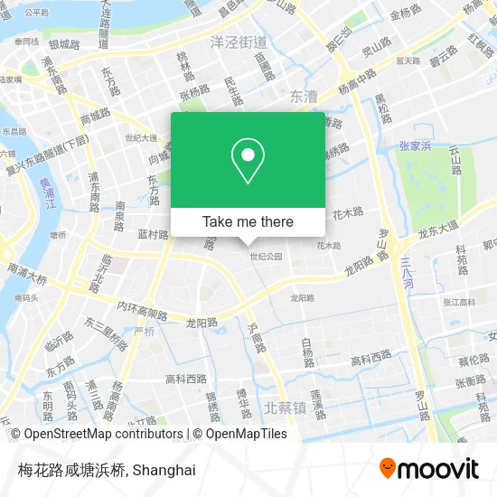 梅花路咸塘浜桥 map