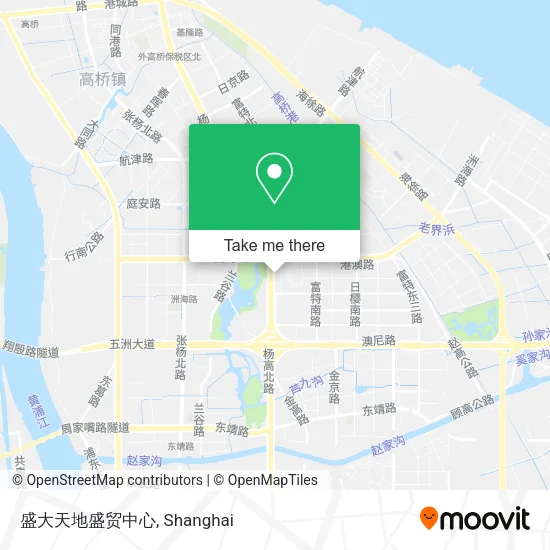 盛大天地盛贸中心 map