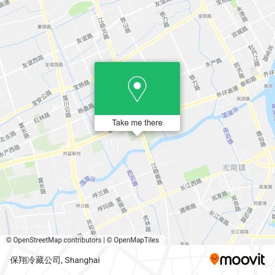 保翔冷藏公司 map