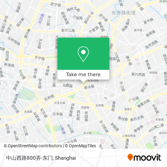 中山西路800弄-东门 map