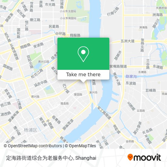 定海路街道综合为老服务中心 map