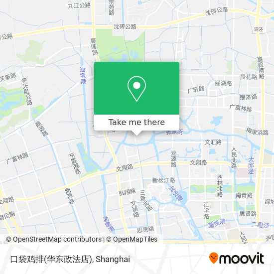 口袋鸡排(华东政法店) map