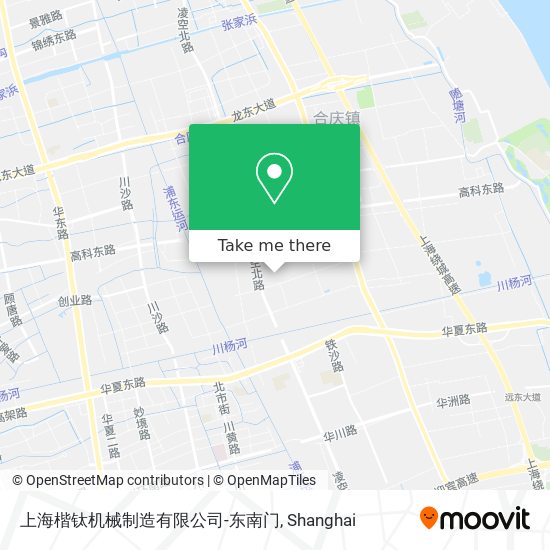 上海楷钛机械制造有限公司-东南门 map