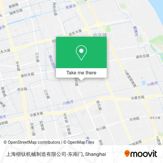 上海楷钛机械制造有限公司-东南门 map
