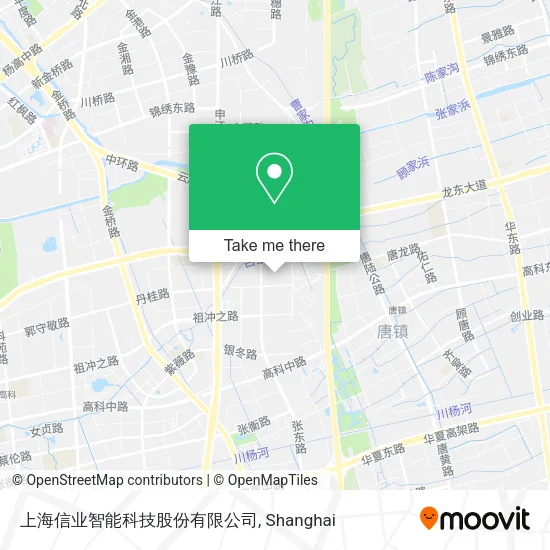 上海信业智能科技股份有限公司 map