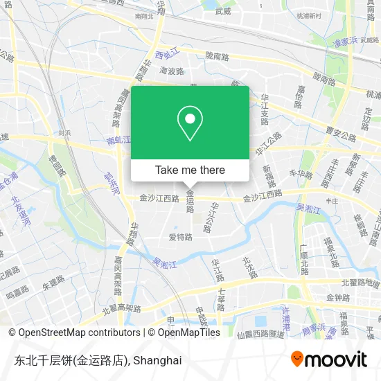 东北千层饼(金运路店) map