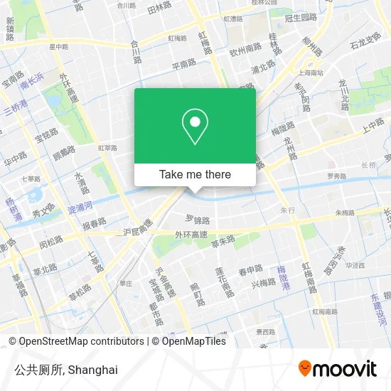 公共厕所 map