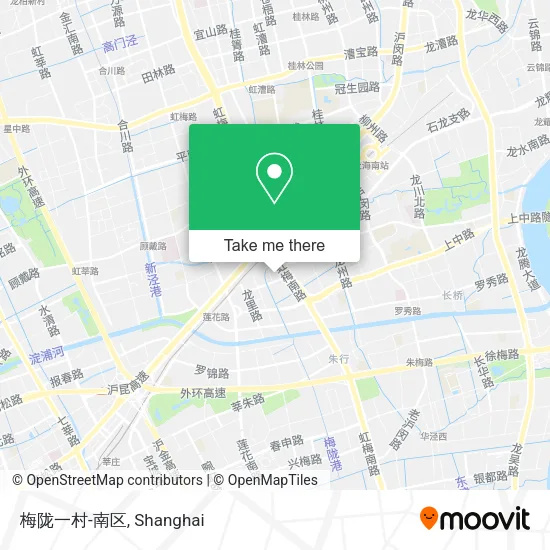 梅陇一村-南区 map
