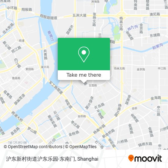 沪东新村街道沪东乐园-东南门 map