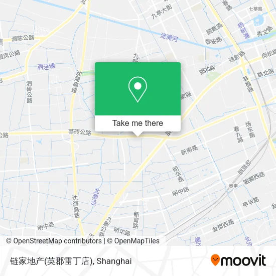 链家地产(英郡雷丁店) map
