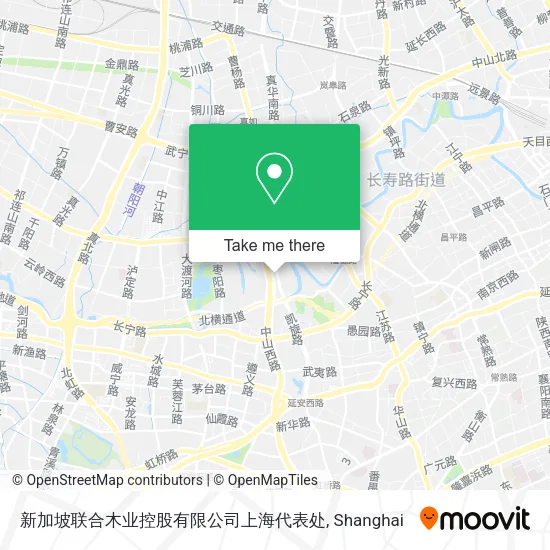 新加坡联合木业控股有限公司上海代表处 map