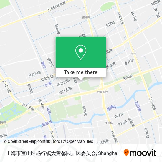 上海市宝山区杨行镇大黄馨园居民委员会 map