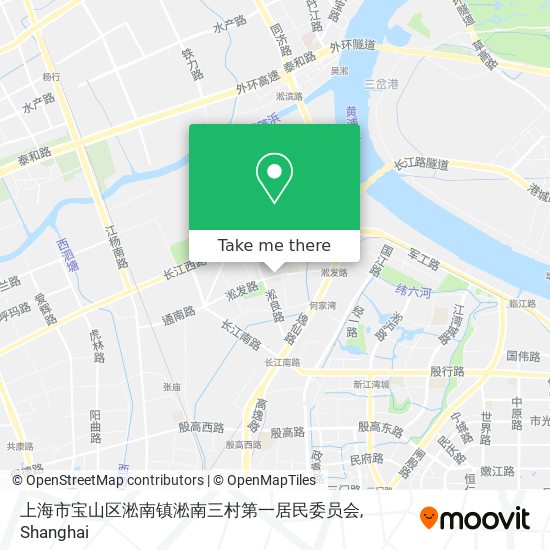 上海市宝山区淞南镇淞南三村第一居民委员会 map