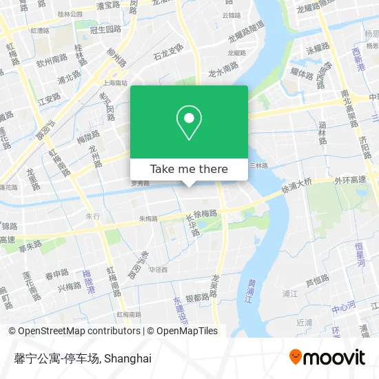 馨宁公寓-停车场 map
